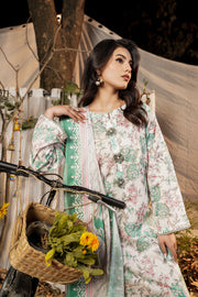 Safwa Printed Lawn Pret 3Pc Suit ( Ready To Wear ) P000516