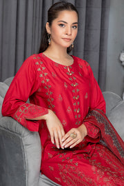 FCS-06 - SAFWA FLORAL 3-PIECE EMBROIDERED COLLECTION VOL 01