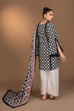 Ixora by Safwa Fine Printed Doria Lawn Unstitched 3Pc Suit ICS-30