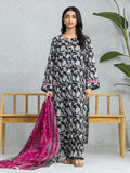 edenrobe Allure Lawn Unstitched Printed 3Pc Suit EWU24A1-29009