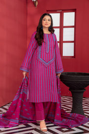 SGL-08 - SAFWA GLORIA KHADDAR 3 PIECE COLLECTION