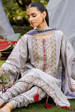 Safwa Spinel Premium Embroidered Lawn Unstitched 3Pc Suit SPN-08