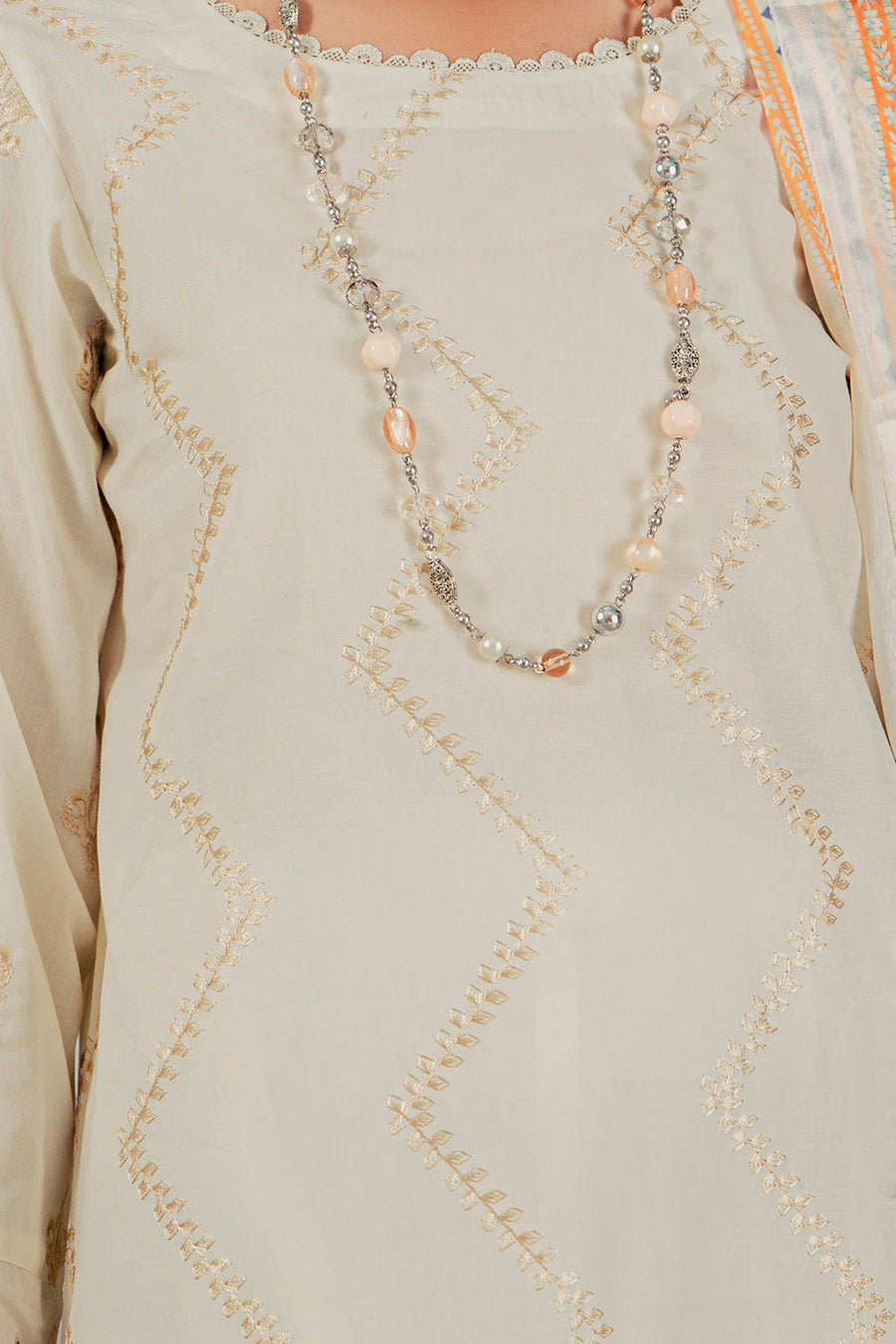 ECS-10 - SAFWA EDEN SCHIFFLI EMBROIDERED 3-PIECE COLLECTION VOL 01