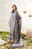 Safwa Skye Premium Embroidered Lawn Unstitched 3Pc Suit SKY-01