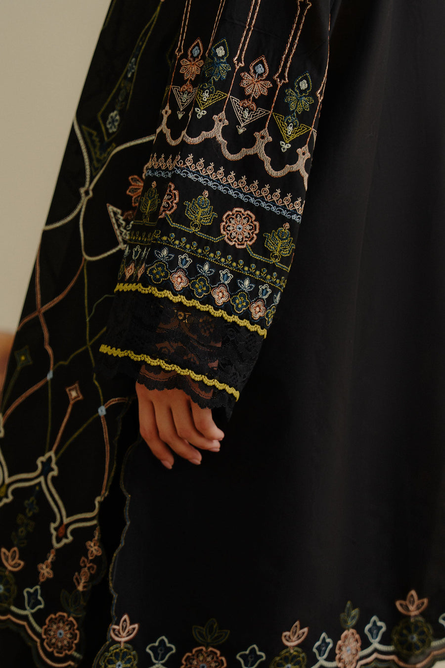 Coco by Zara Shahjahan Embroidered Lawn Unstitched 3Pc Suit 02A-IRIS