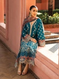 Zainab Chottani Embroidered Chikankari Lawn Unstitched 3Pc Suit D-02A Izrah