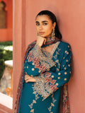 Zainab Chottani Embroidered Chikankari Lawn Unstitched 3Pc Suit D-02A Izrah