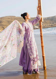 Beautiful banafsha dress from Embroidered Lawn Front Side Panel