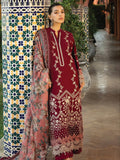 Zainab Chottani Embroidered Chikankari Lawn Unstitched 3Pc Suit D-02B Izrah
