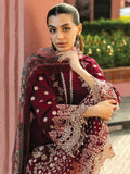 Zainab Chottani Embroidered Chikankari Lawn Unstitched 3Pc Suit D-02B Izrah