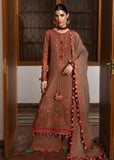 Hussain Rehar Embroidered Karandi Unstitched 3Pc Suit - Shay