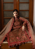 Hussain Rehar Embroidered Karandi Unstitched 3Pc Suit - Shay