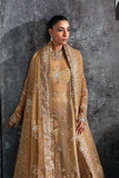 Zarposh Seraphine Embroidered Organza Unstitched 3Pc Suit - LUSTRE