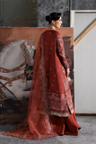 Zarposh Seraphine Embroidered Shisha Silk Unstitched 3Pc Suit - AMORETTE