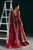 Zarposh Seraphine Embroidered Organza Unstitched 3Pc Suit - MIRAGE