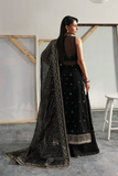 Zarposh Seraphine Embroidered Organza Unstitched 3Pc Suit - SORREL