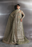 Zarposh Seraphine Embroidered Net Unstitched 3Pc Suit - WILLOW