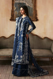 Zarposh Jahanara Festive Embroidered Raw Silk Unstitched 3Pc Suit - Inara