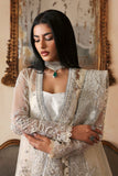 Zarposh Jahanara Festive Embroidered Organza Unstitched 3Pc Suit - Zaunisa