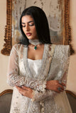 Zarposh Jahanara Festive Embroidered Organza Unstitched 3Pc Suit - Zaunisa