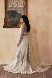 Zarposh Jahanara Festive Embroidered Organza Unstitched 3Pc Suit - Zaunisa