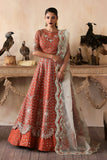 Zarposh Jahanara Festive Embroidered Organza Unstitched 3Pc Suit - Mahgul