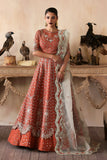 Zarposh Jahanara Festive Embroidered Organza Unstitched 3Pc Suit - Mahgul