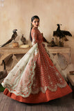 Zarposh Jahanara Festive Embroidered Organza Unstitched 3Pc Suit - Mahgul
