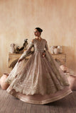 Zarposh Jahanara Festive Embroidered Organza Unstitched 3Pc Suit - Nure