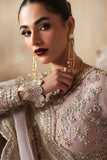 Zarposh Jahanara Festive Embroidered Organza Unstitched 3Pc Suit - Nure