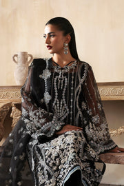 Zarposh Jahanara Festive Embroidered Organza Unstitched 3Pc Suit - Ayzel