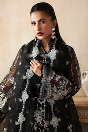Zarposh Jahanara Festive Embroidered Organza Unstitched 3Pc Suit - Ayzel