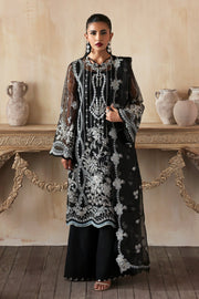 Zarposh Jahanara Festive Embroidered Organza Unstitched 3Pc Suit - Ayzel