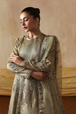Zarposh Jahanara Festive Embroidered Indian Tissue Unstitched 3Pc Suit - Areezah