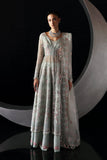 Zarposh Moonlit Muse Embroidered Chiffon Unstitched 3Pc Suit - Verae