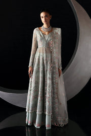 Zarposh Moonlit Muse Embroidered Chiffon Unstitched 3Pc Suit - Verae