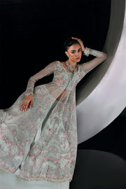 Zarposh Moonlit Muse Embroidered Chiffon Unstitched 3Pc Suit - Verae