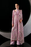 Zarposh Moonlit Muse Embroidered Chiffon Unstitched 3Pc Suit - Serein