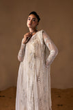 Zarposh Moonlit Muse Embroidered Chiffon Unstitched 3Pc Suit - Mystique