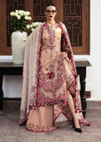 Hussain Rehar Embroidered Karandi Unstitched 3Pc Suit - Lali