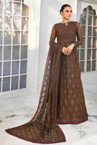 Zarif De Luxury Unstitched Formal 3Pc Chiffon Suit ZDL-05 HAZEL WOOD