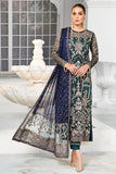 Zarif De Luxury Unstitched Formal 3Pc Net Suit ZDL-09 MEADOW