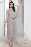 Pareesia by Zarif Luxury Formal Net 3Pc Suit ZP-07 Lilac