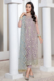 Pareesia by Zarif Luxury Formal Net 3Pc Suit ZP-07 Lilac