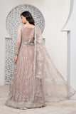 Pareesia by Zarif Luxury Formal Net 3Pc Suit ZP-01 Rose Gold