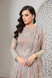 Pareesia by Zarif Luxury Formal Net 3Pc Suit ZP-01 Rose Gold