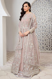 Pareesia by Zarif Luxury Formal Net 3Pc Suit ZP-01 Rose Gold