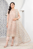 Pareesia by Zarif Luxury Formal Net 3Pc Suit ZP-09 Flamingo