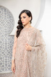 Pareesia by Zarif Luxury Formal Net 3Pc Suit ZP-09 Flamingo