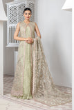 Pareesia by Zarif Luxury Formal Net 3Pc Suit ZP-03 Seafoam